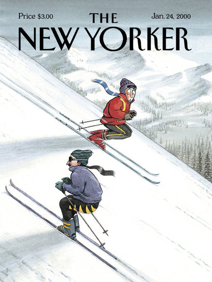 The New Yorker 24th Jan 2000 paper poster