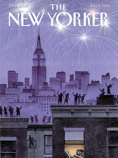 The New Yorker July 5 1999 paper poster