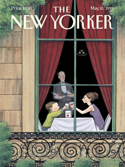 The New Yorker 10th May 1999 paper poster