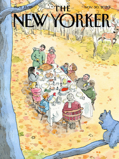 The New Yorker Nov 30 2020 paper poster