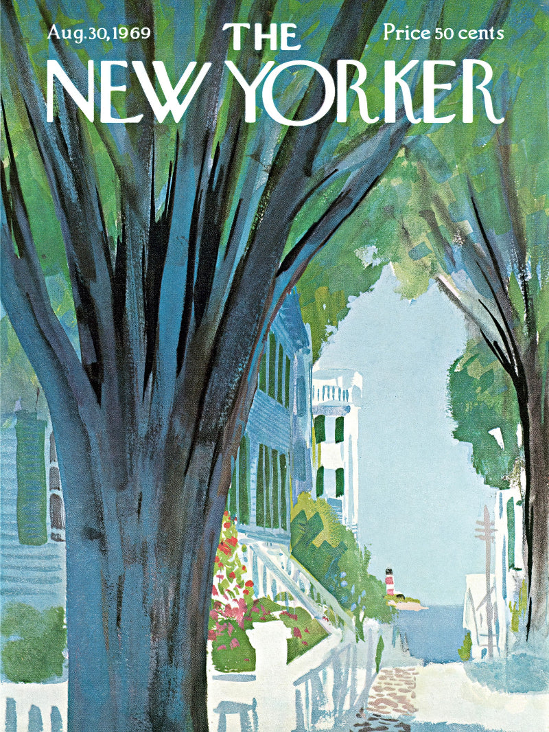 The New Yorker Aug 30 1969 paper poster