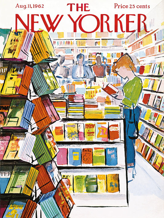 The New Yorker Aug 11 1962 paper poster