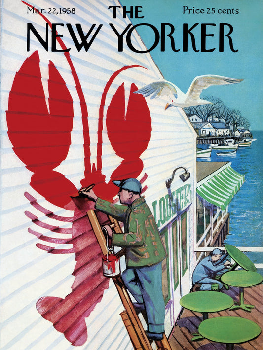 The New Yorker Mar 22 1958 paper poster