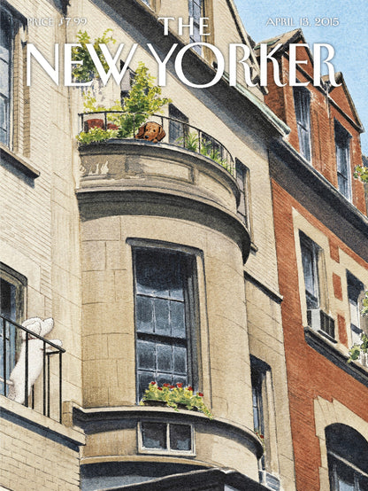 The New Yorker April 13 2015 paper poster