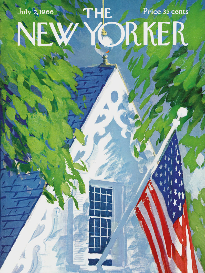 The New Yorker 2 July Sept 1966 paper poster