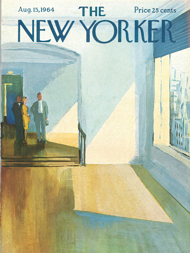 The New Yorker Aug 15 1964 paper poster