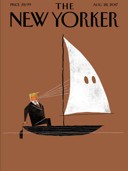 The New Yorker 28 Aug 2017 paper poster