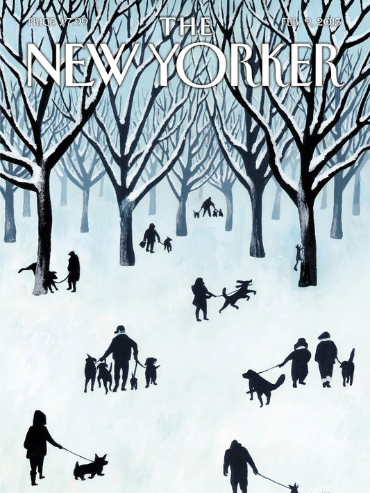 The New Yorker Feb 9 2015 paper poster