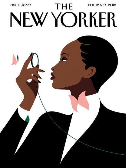 The New Yorker 12 & 19 Feb 2018 paper poster