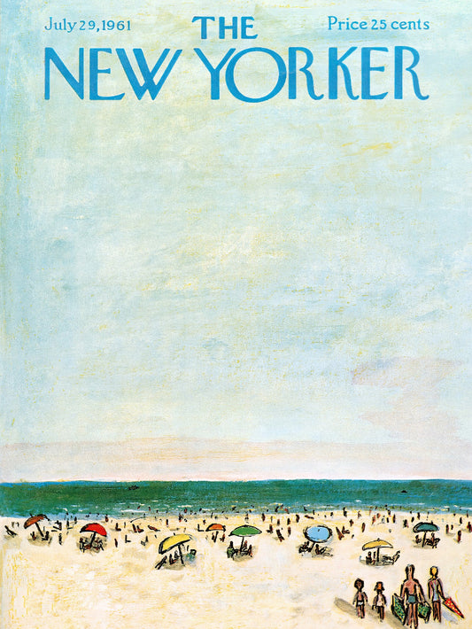 The New Yorker July 29 1961 paper poster