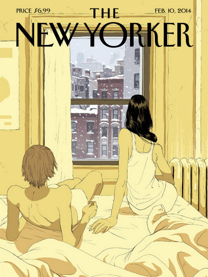 The New Yorker Feb 10 2014 paper poster