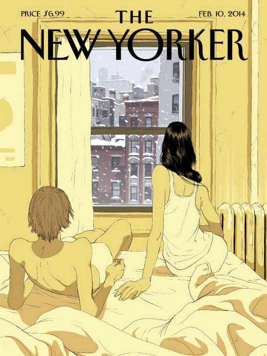 The New Yorker Feb 10 2014 paper poster