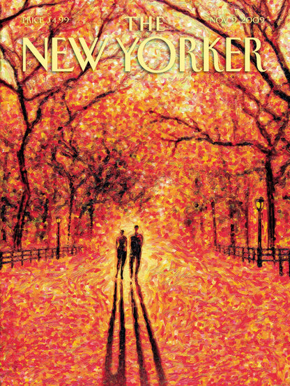 The New Yorker Nov 9 2009 paper poster