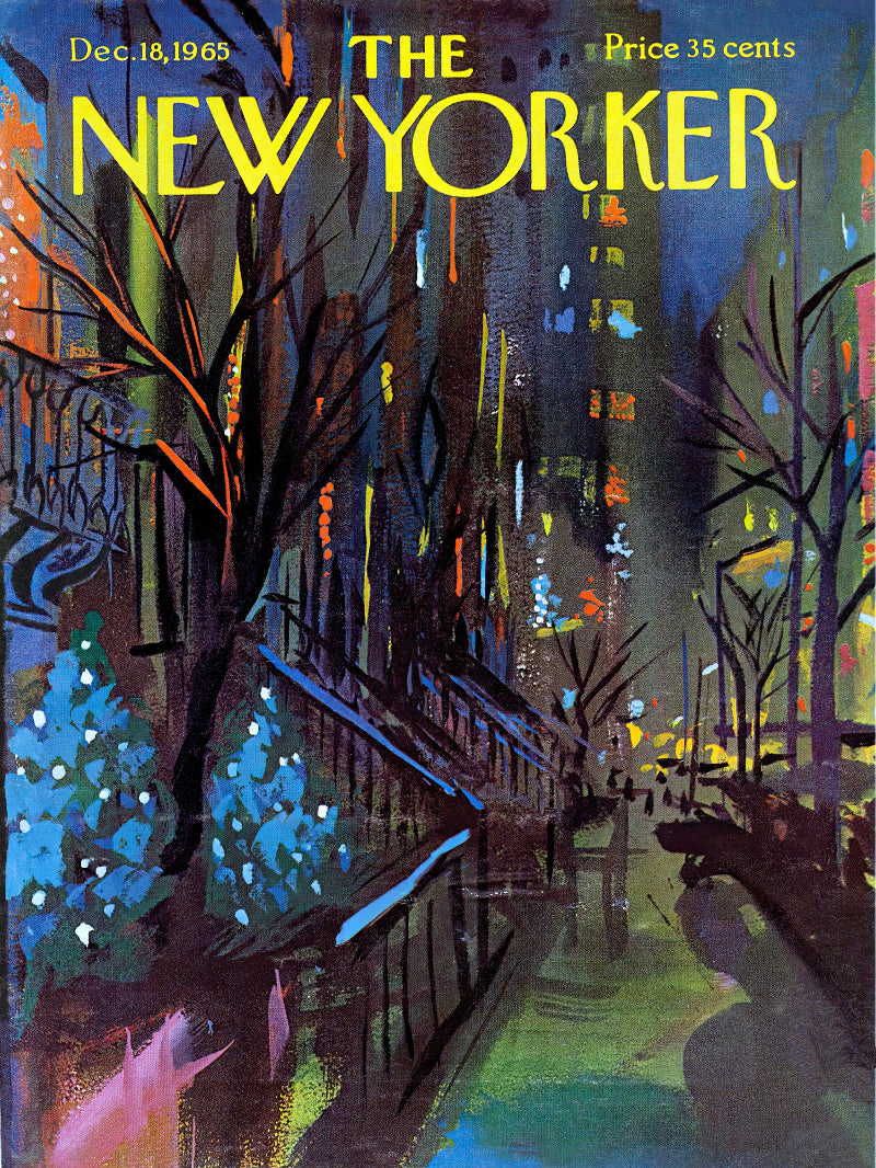 The New Yorker Dec 18 1965 aper poster