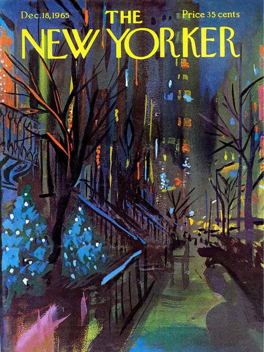 The New Yorker Dec 18 1965 aper poster