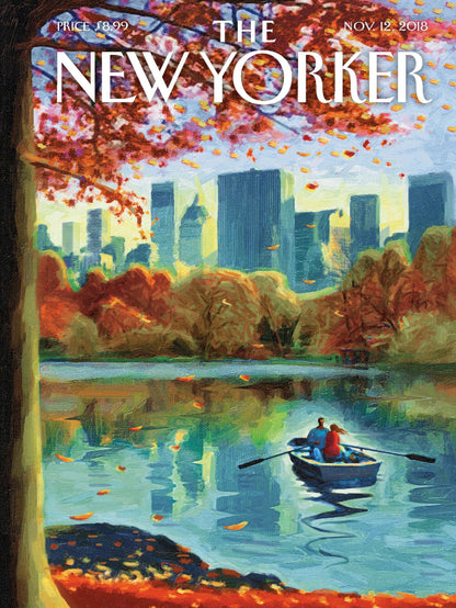 The New Yorker Nov 12 2018 paper poster