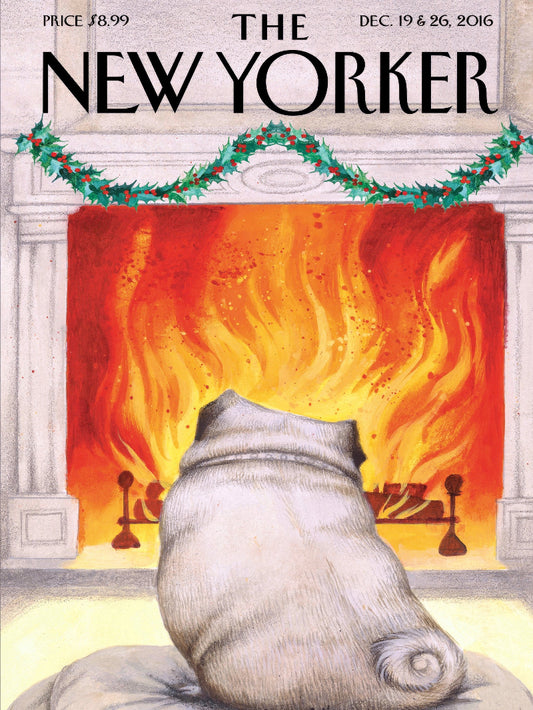 The New Yorker Dec 19 & 26 2016 paper poster