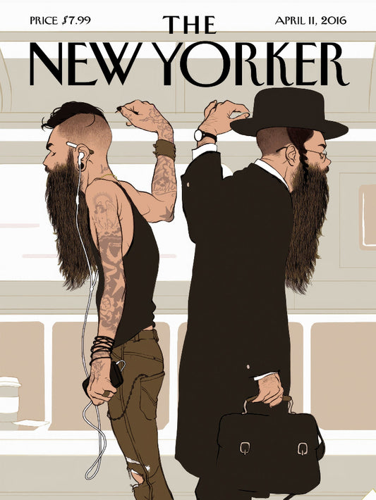 The New Yorker April 11 2016 paper poster