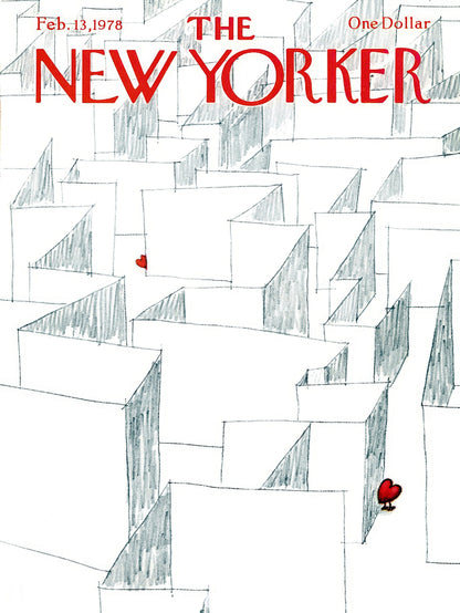 The New Yorker Feb 13 1978 paper poster