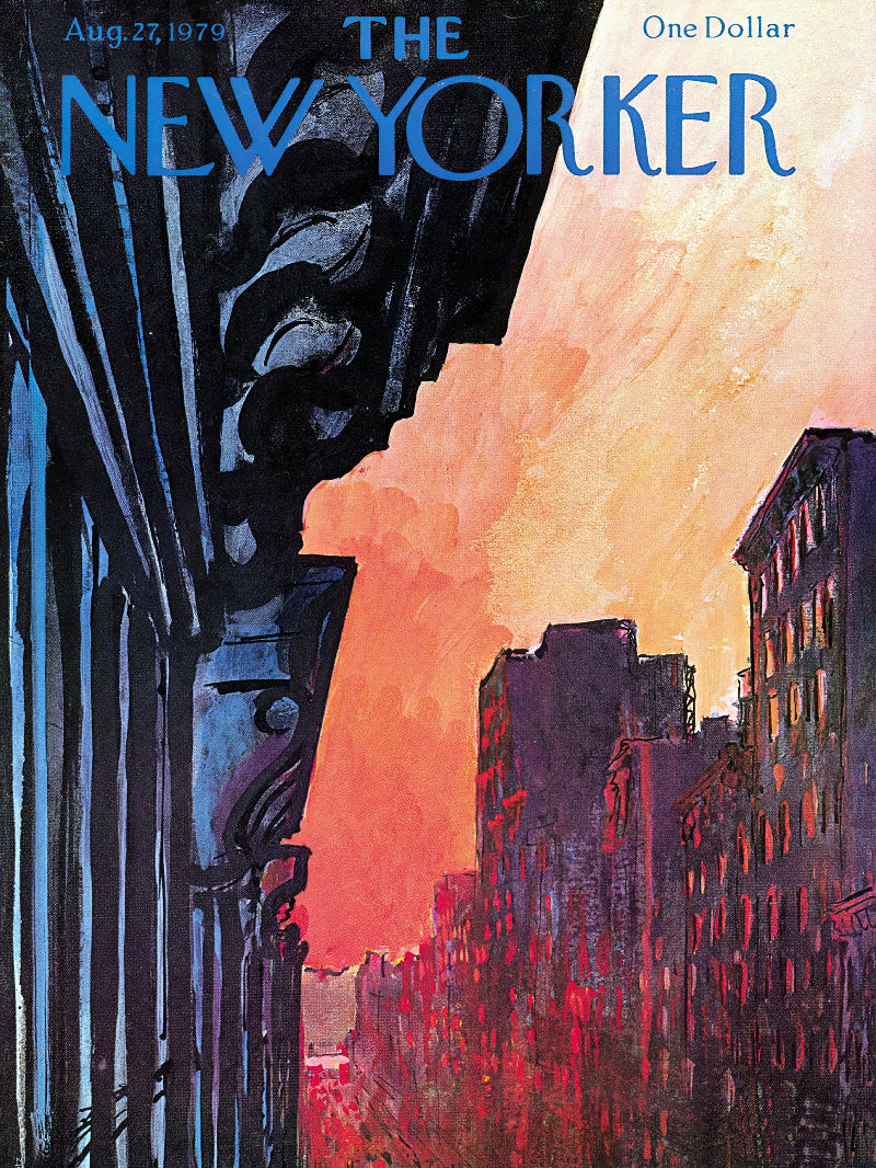 The New Yorker Aug 27 1979 paper poster