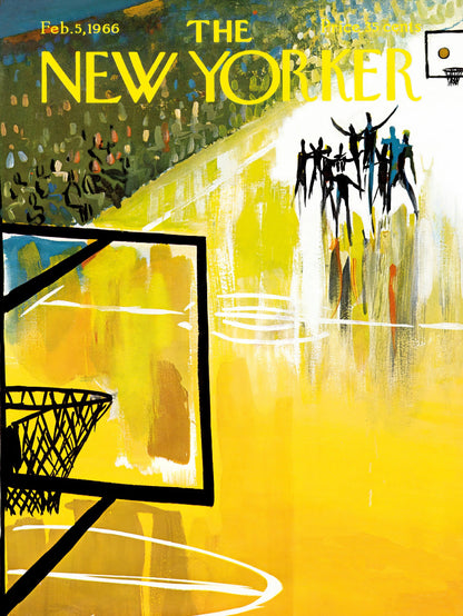 The New Yorker Feb 5 1966 paper poster