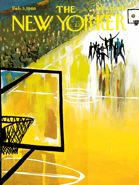 The New Yorker Feb 5 1966 paper poster