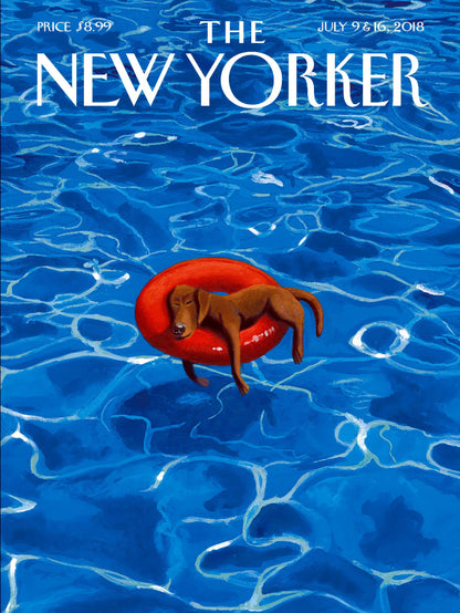 The New Yorker July 9 & 16 2018 paper poster