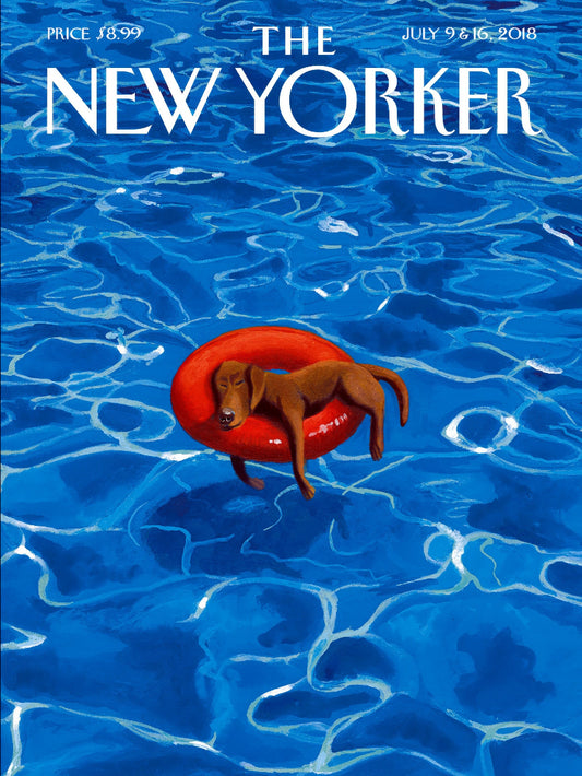 The New Yorker July 9 & 16 2018 paper poster