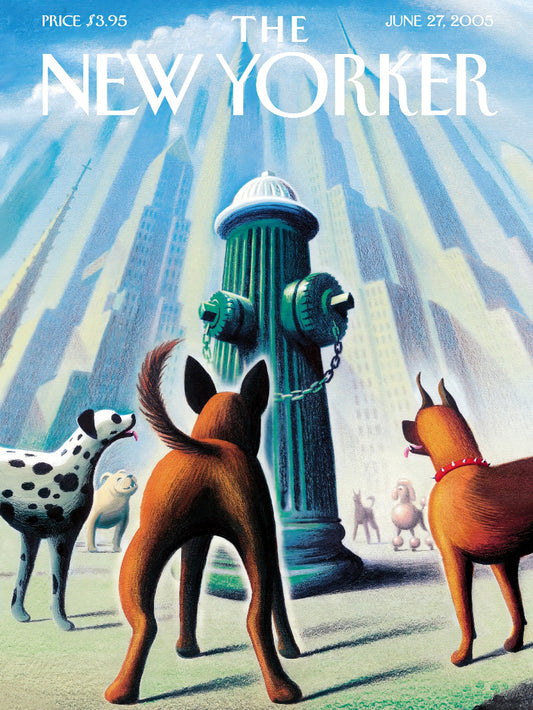 The New Yorker June 27 2005 paper poster