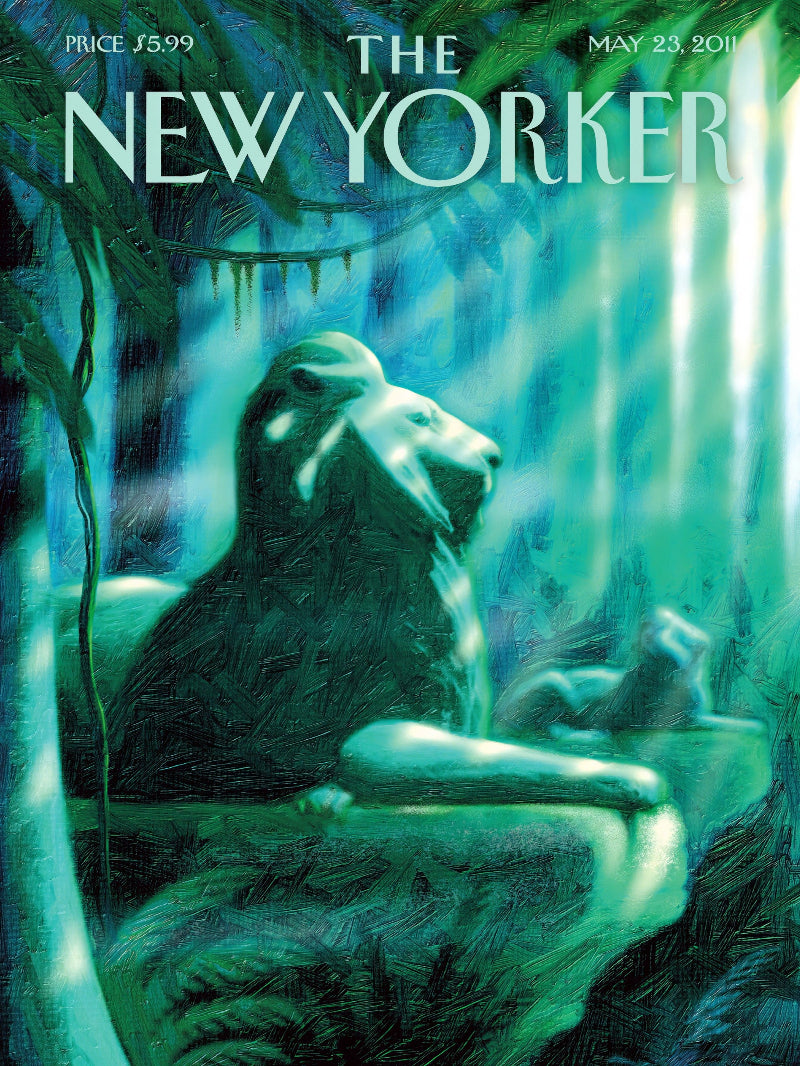 The New Yorker May 23 2011 paper poster