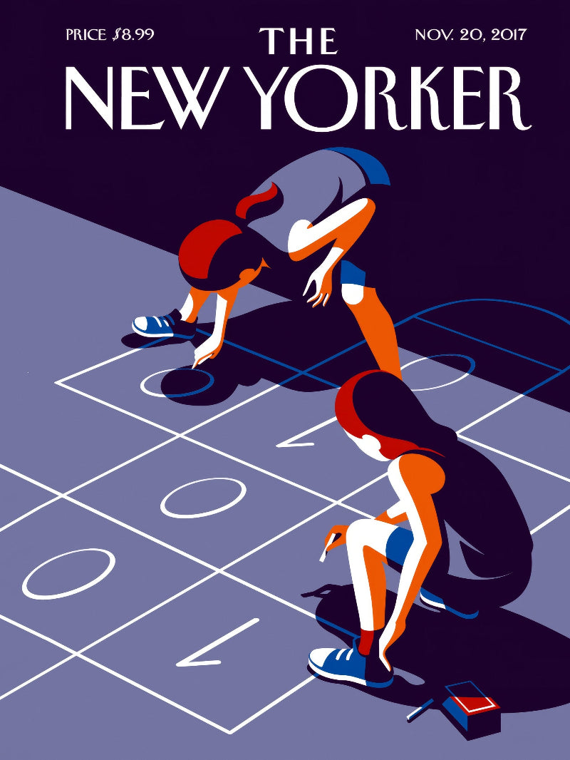 The New  Yorker Nov 20 2017 paper poster