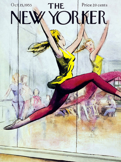 The New Yorker Oct 15 1955 paper poster