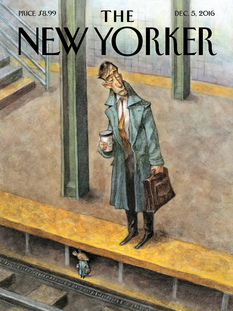 The New Yorker Dec 05 2016 paper poster