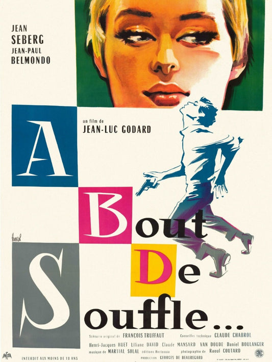 A bout de souffle - poster