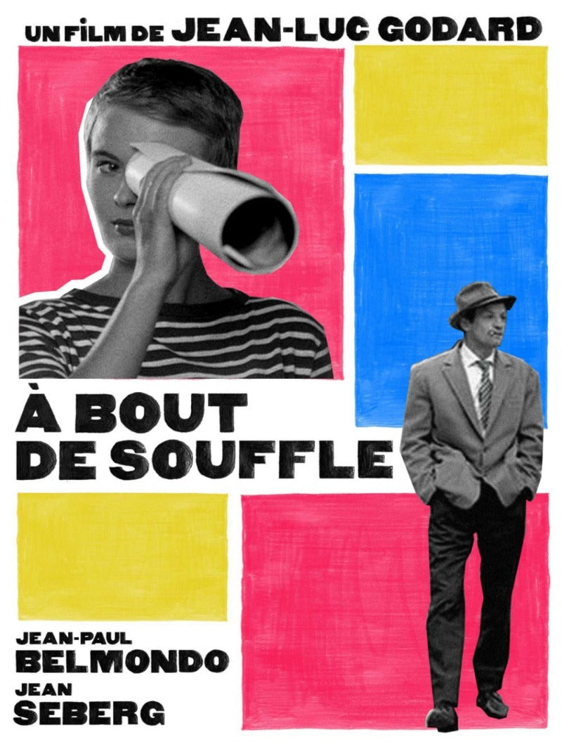 A bout de souffle - poster