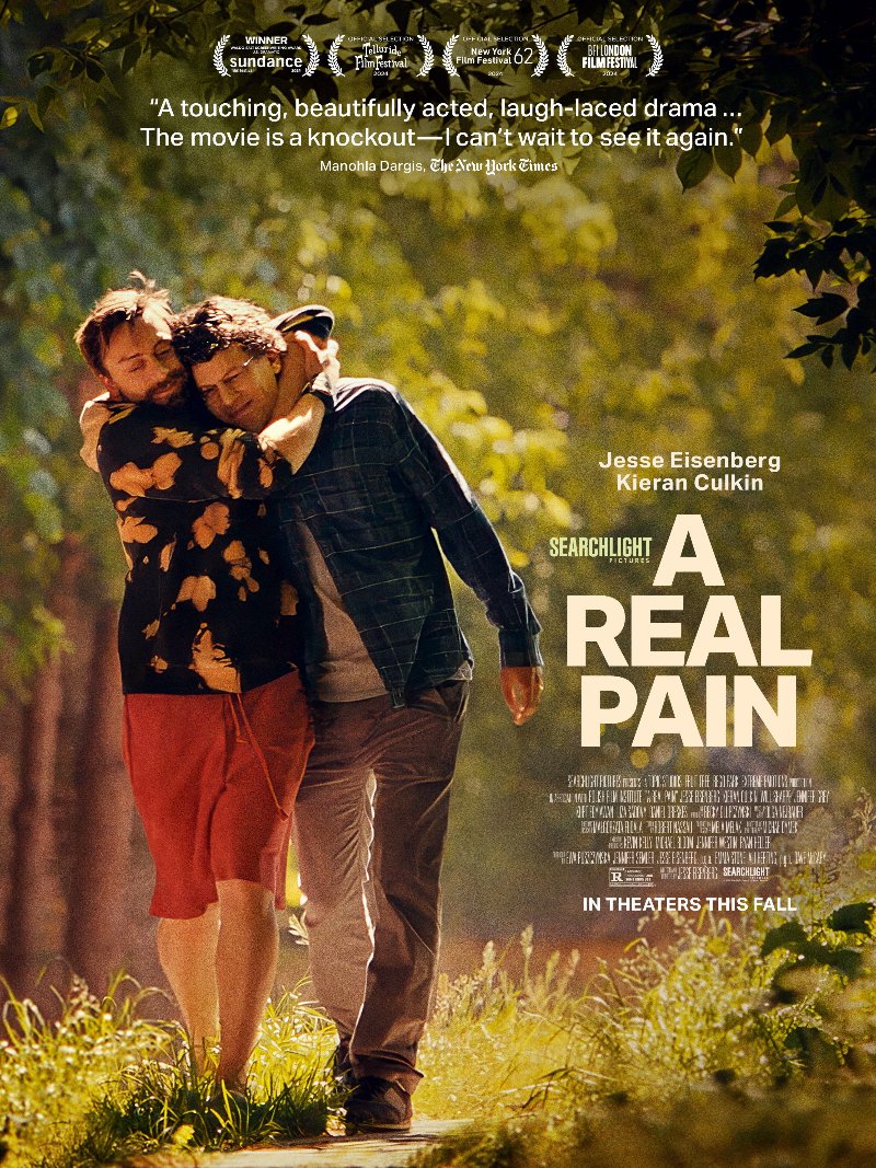 A Real Pain paper poster