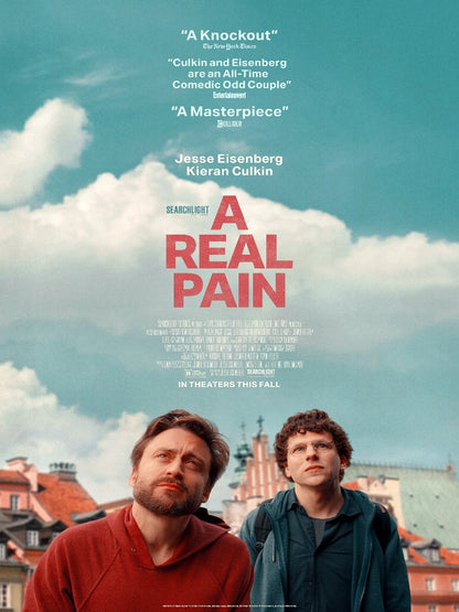 A Real Pain paper poster