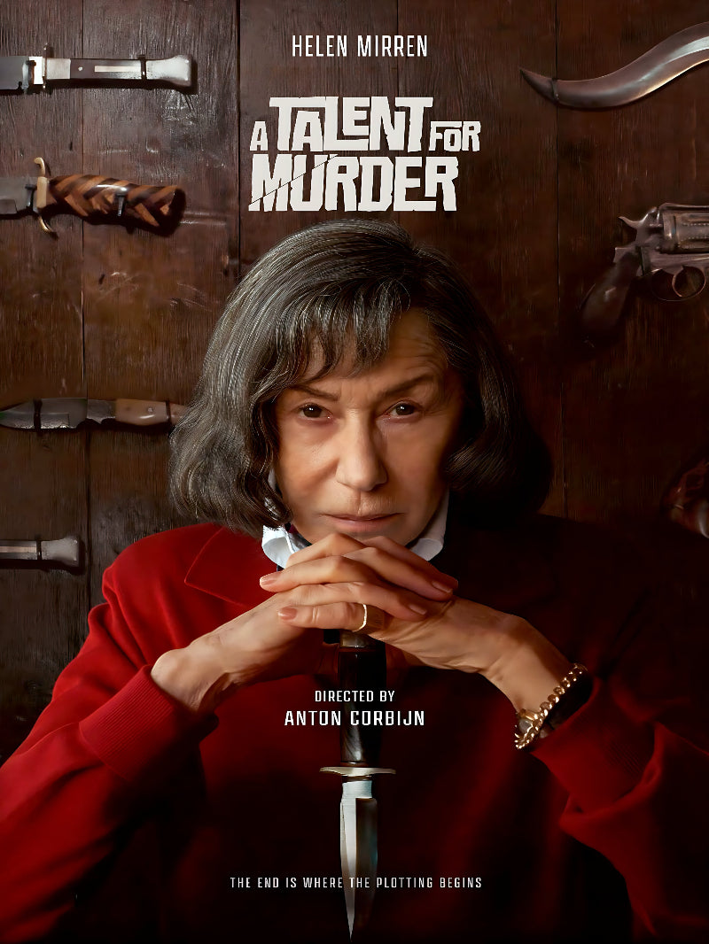 A Talent For Murder paper poster