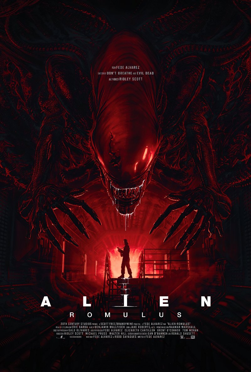 Alien Romulus paper poster