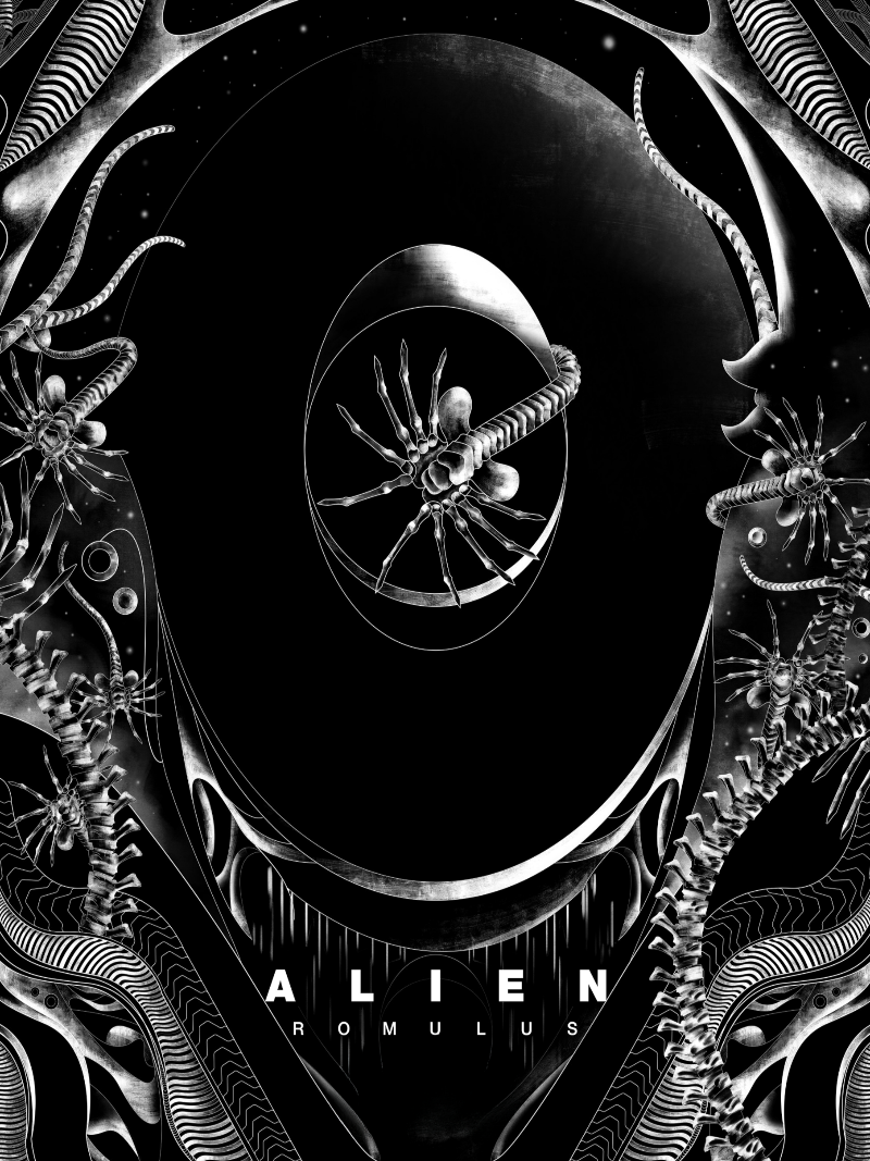 Alien Romulus paper poster