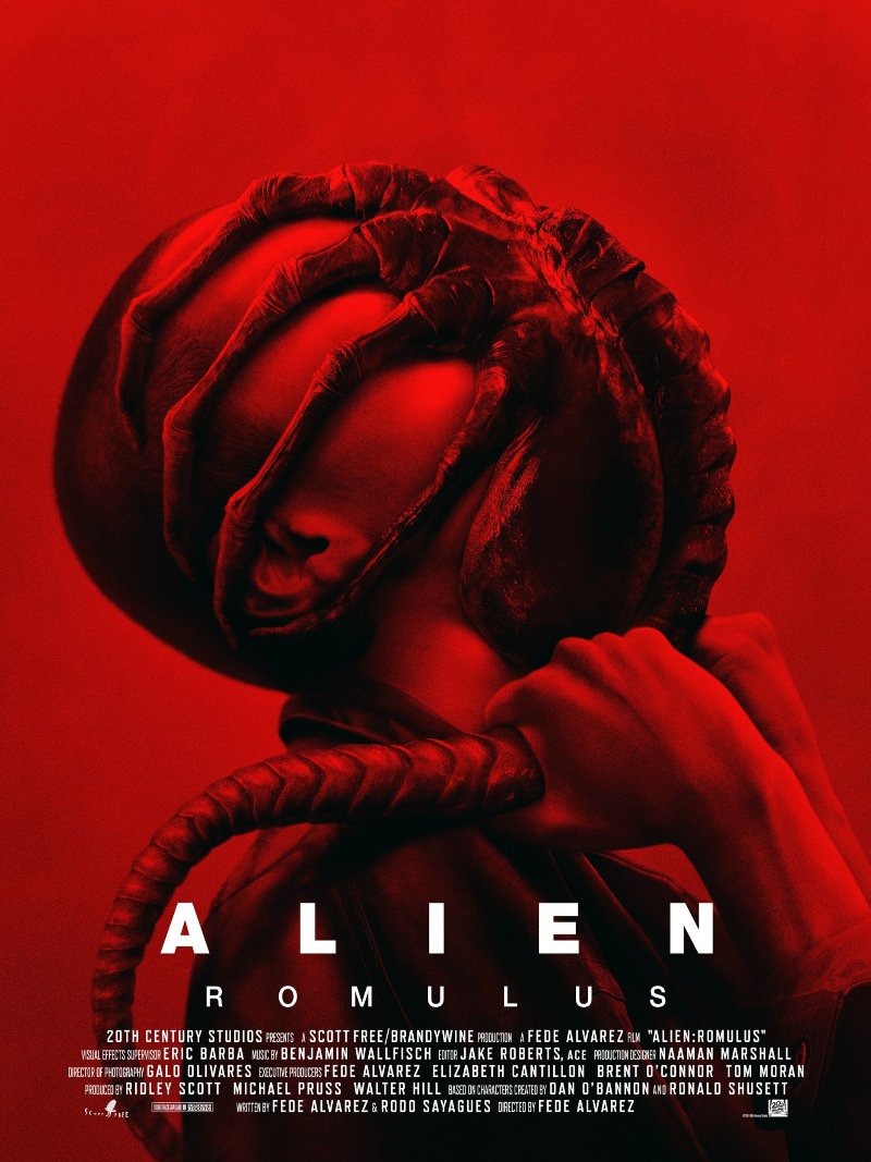 Alien Romulus paper poster