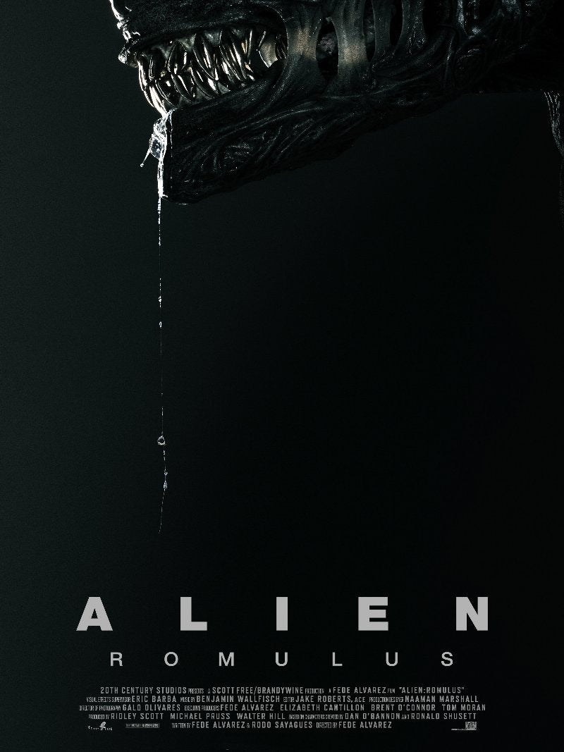 Alien Romulus paper poster