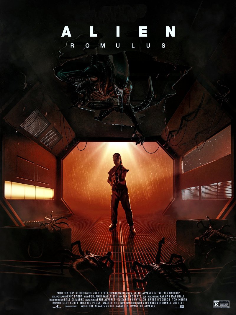 Alien Romulus paper poster