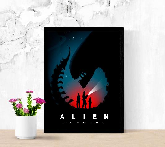 Alien Romulus framed poster