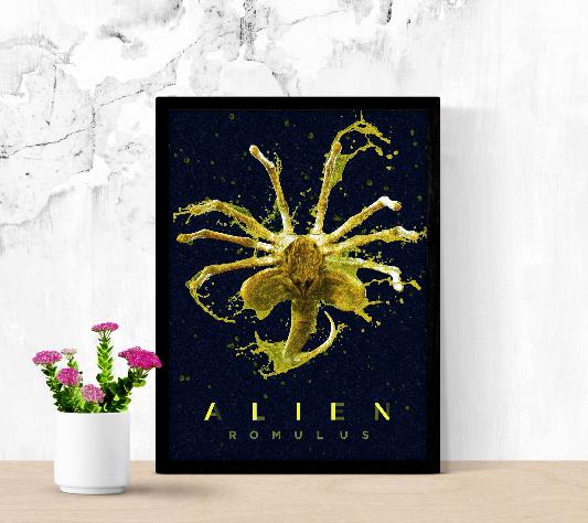 Alien Romulus framed poster