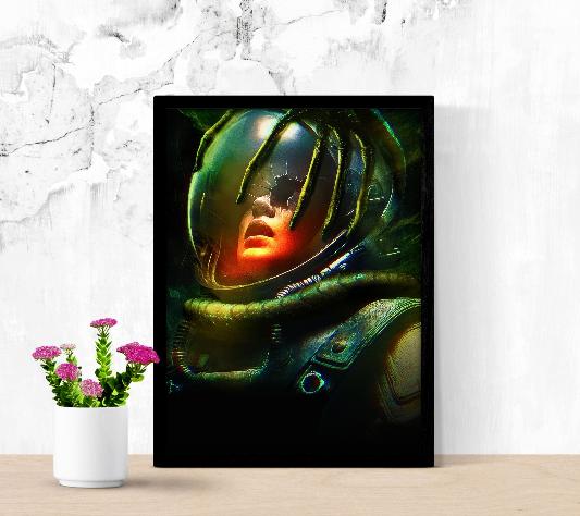 Alien Romulus framed poster