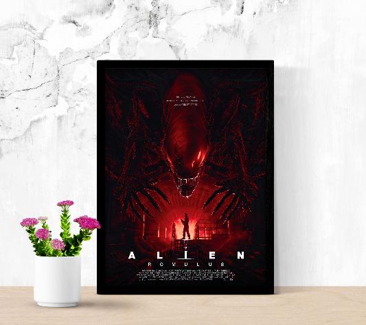 Alien Romulus framed poster