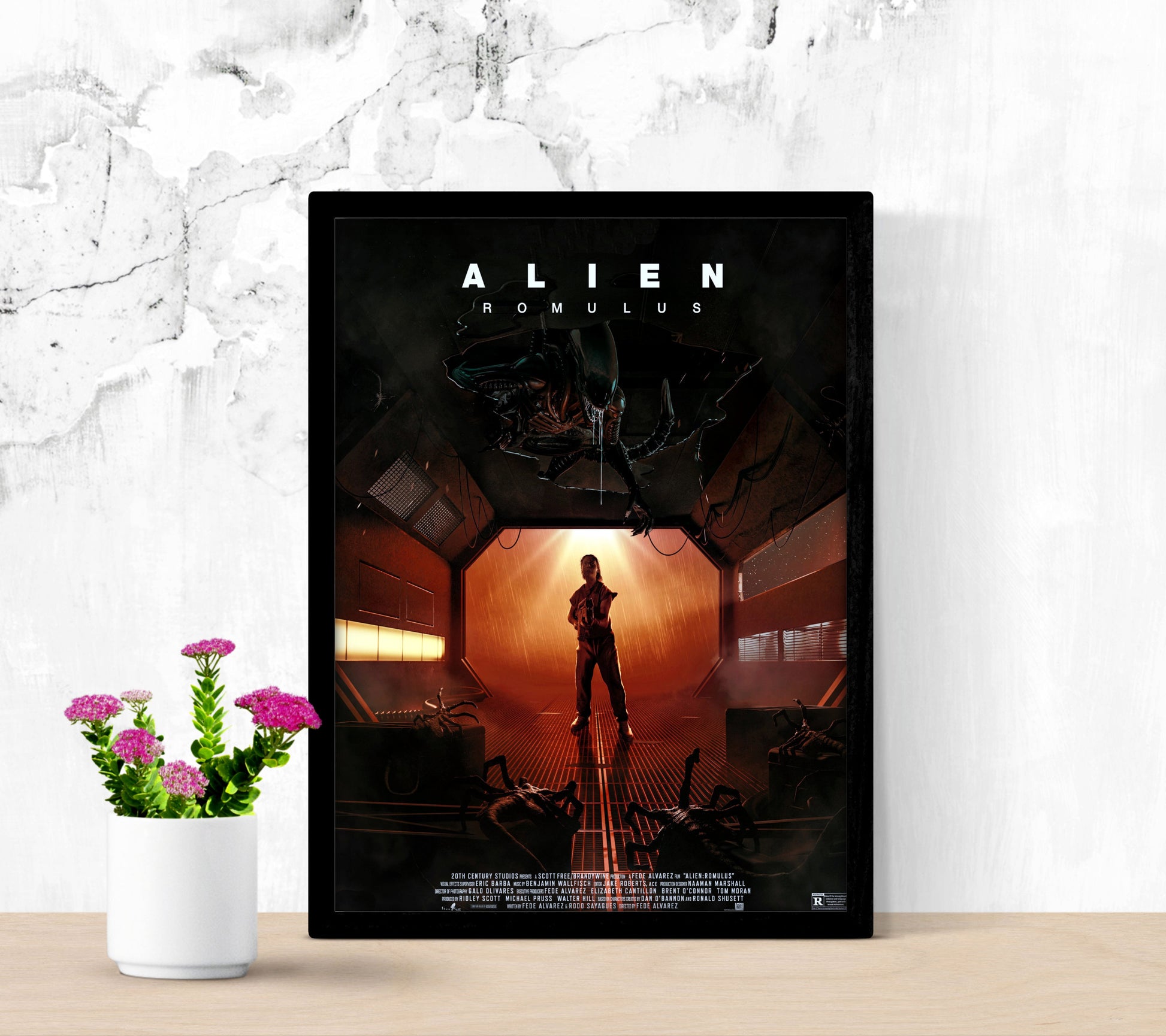 Alien Romulus framed poster