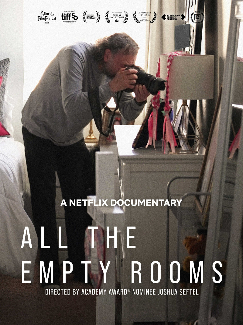 All The Empty Rooms paper poster