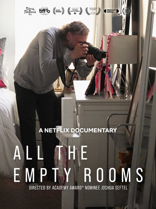 All The Empty Rooms paper poster